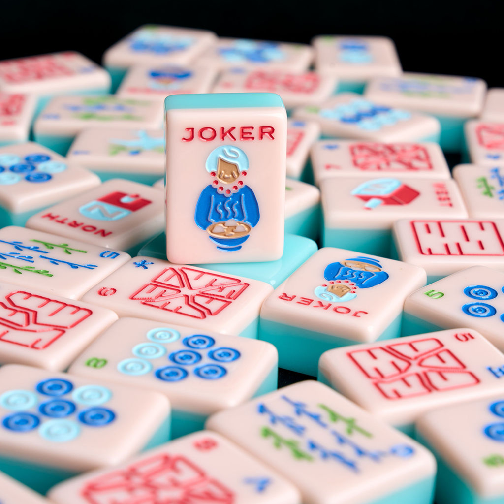Mahjong Set + Card Cover